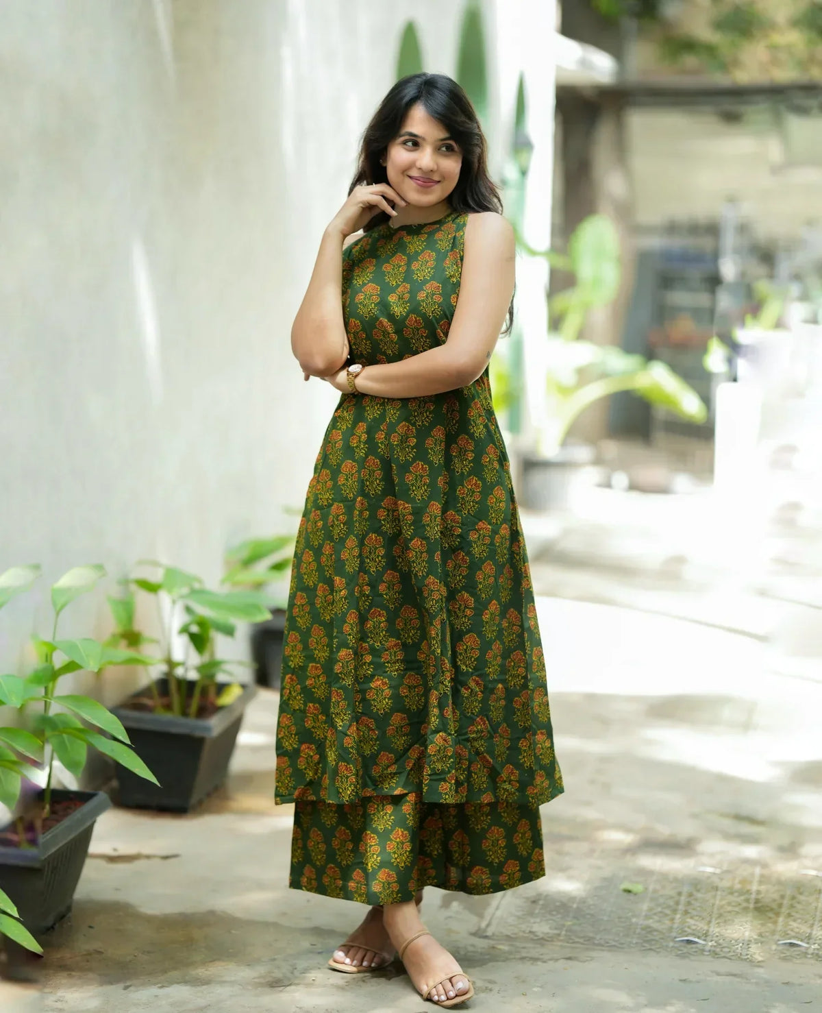 Green Boota Co-ord set