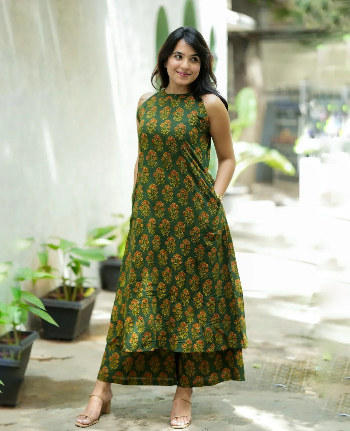 Green Boota Co-ord set