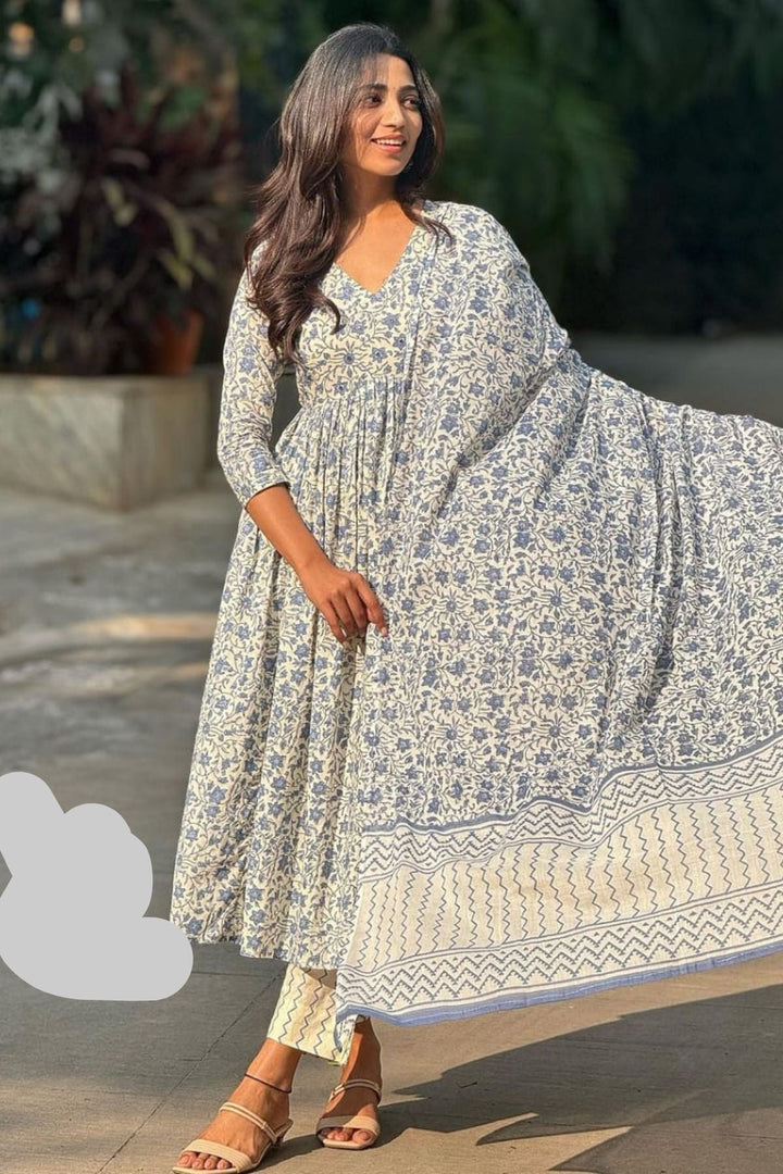 Anarkali Flaired Set