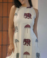 Elephant Floral Melody Cotton Co-ord Set