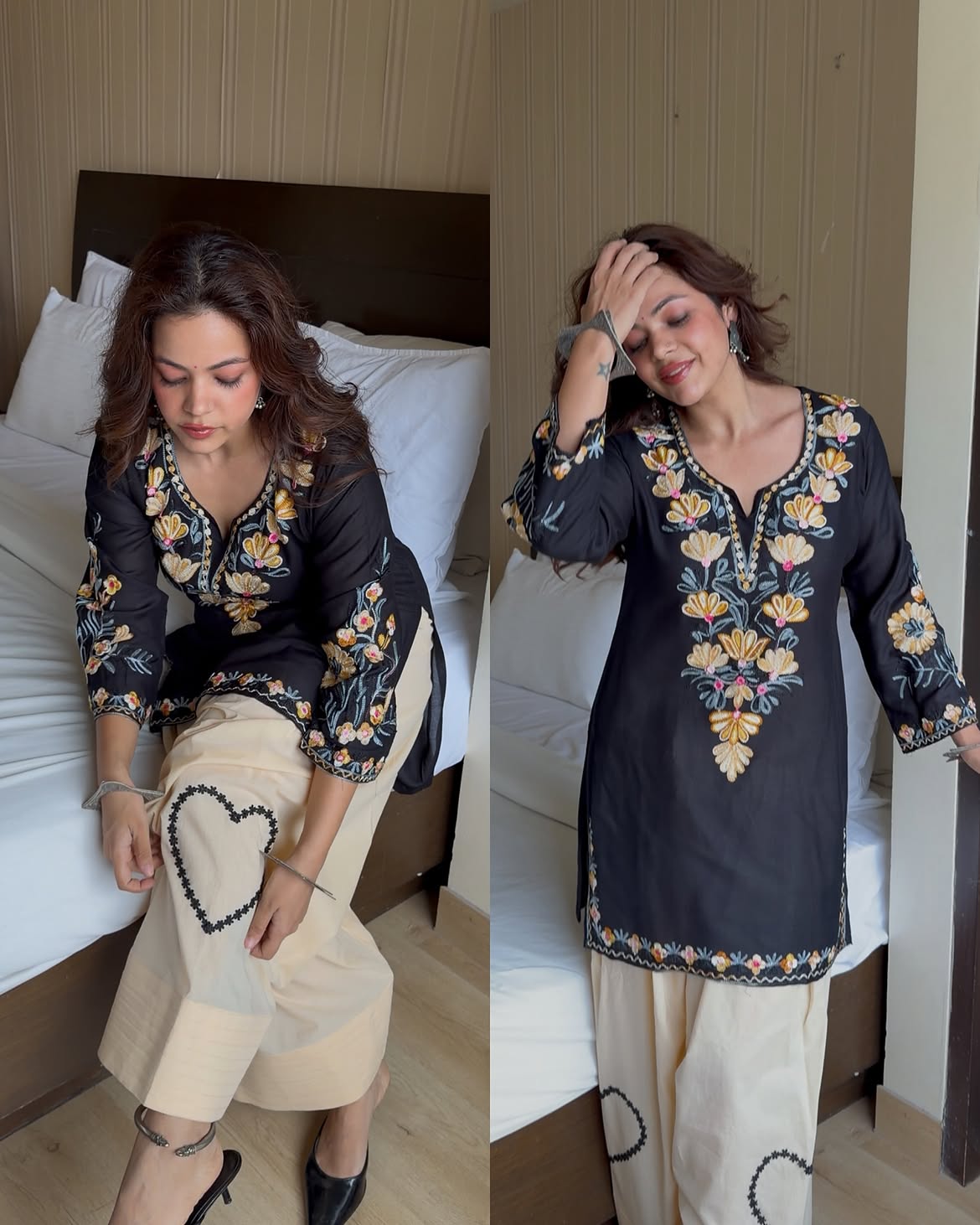 Gul Kasmiri Embroidery Farshi Set
