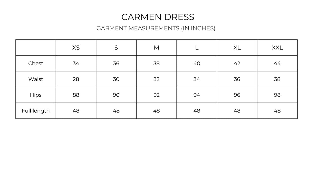 Carmen dress