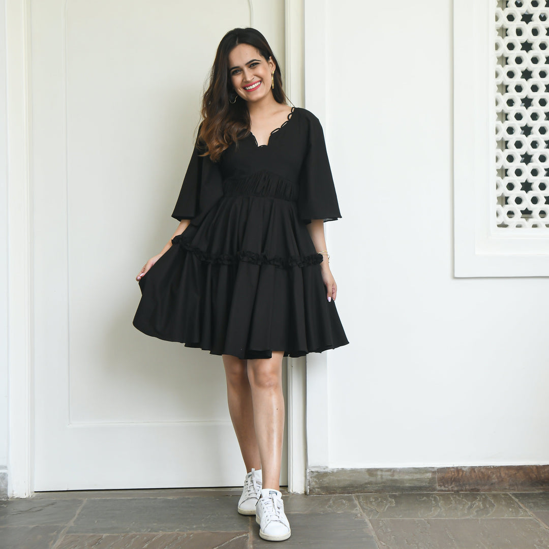 EBONY COTTON DRESS