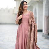 Pitch Beautiful Aline kurti with Duppta