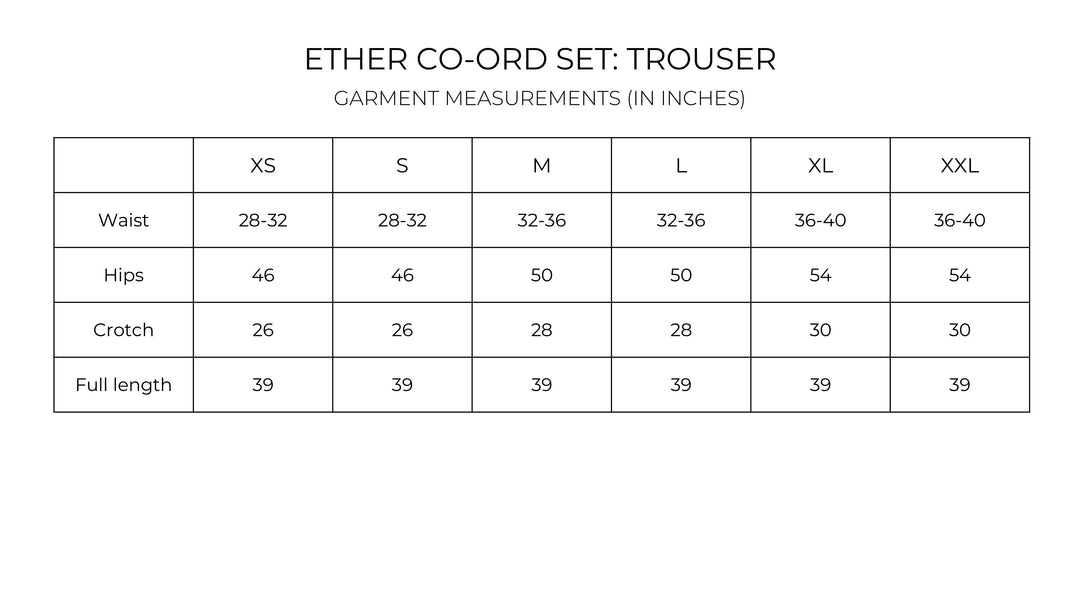 Ether Co-ord set