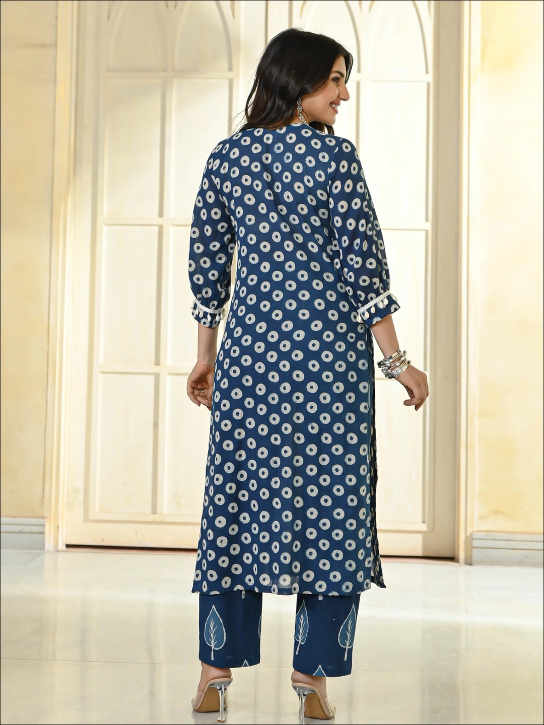 Indigo Cotton Trendy Set