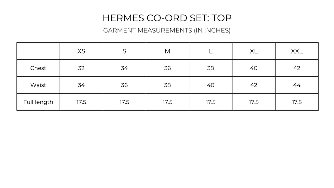 Hermes Co-ord set