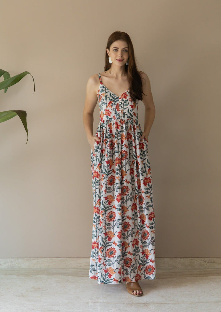 Sunflower Maxi Dress