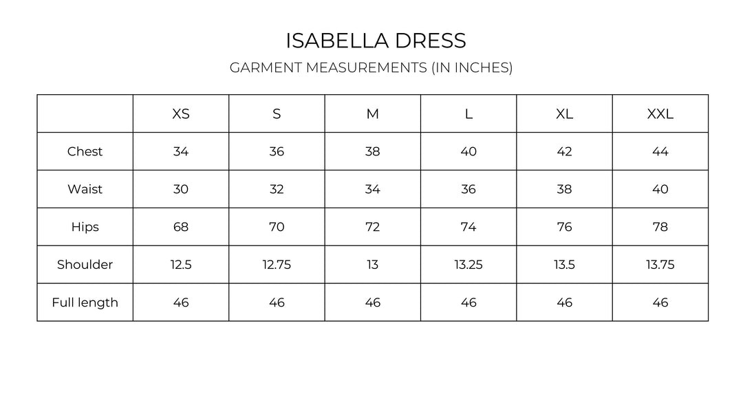 Isabella Dress