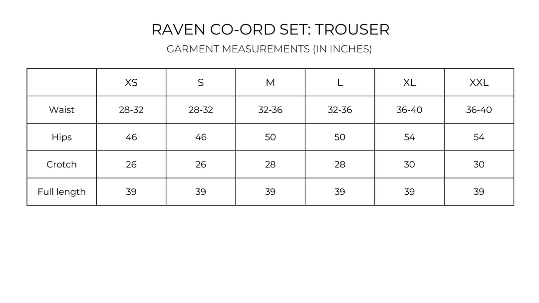 Raven Co-ord set