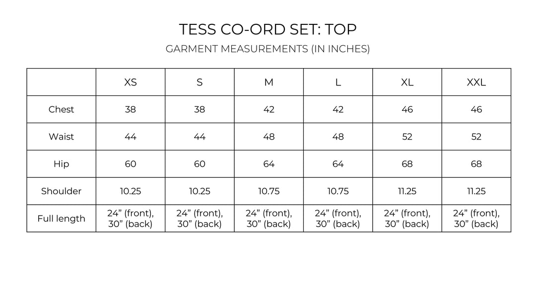 Tess Co-ord set