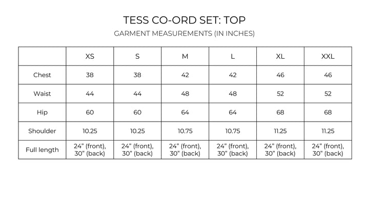 Tess Co-ord set