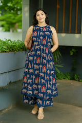 Blue Elephant Floral Melody Cotton Co-ord Set