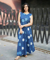 Elegant Indigo Ethnic Co-Ord Set