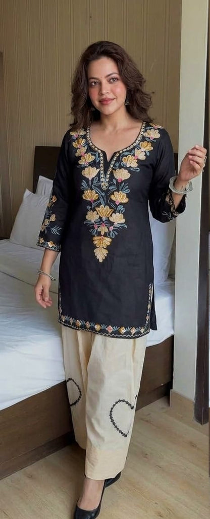 Gul Kasmiri Embroidery Farshi Set