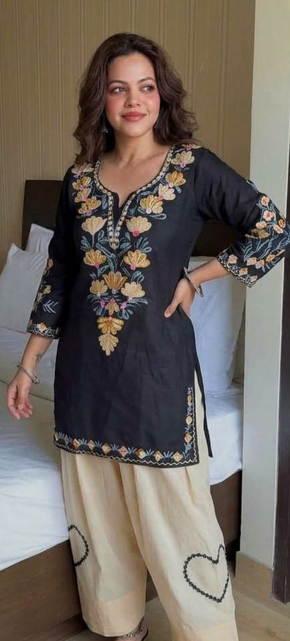 Gul Kasmiri Embroidery Farshi Set