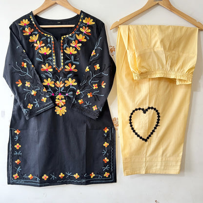 Gul Kasmiri Embroidery Farshi Set