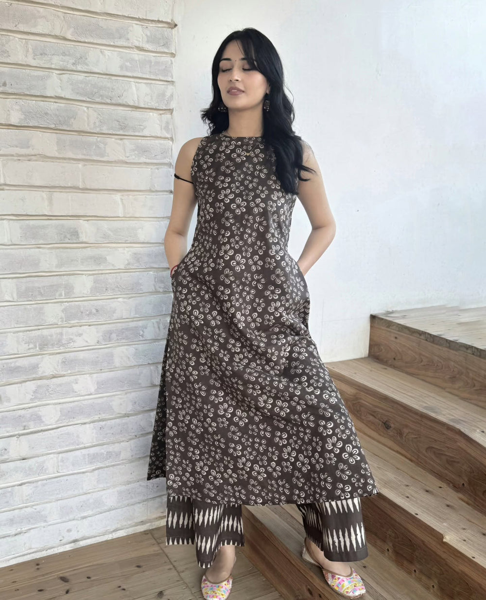 Chic Brown Co-Ord Set for Effortless Style