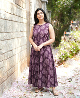 Plum Blossom Ethnic Co-Ord Set