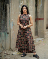 Black helter co-ord set