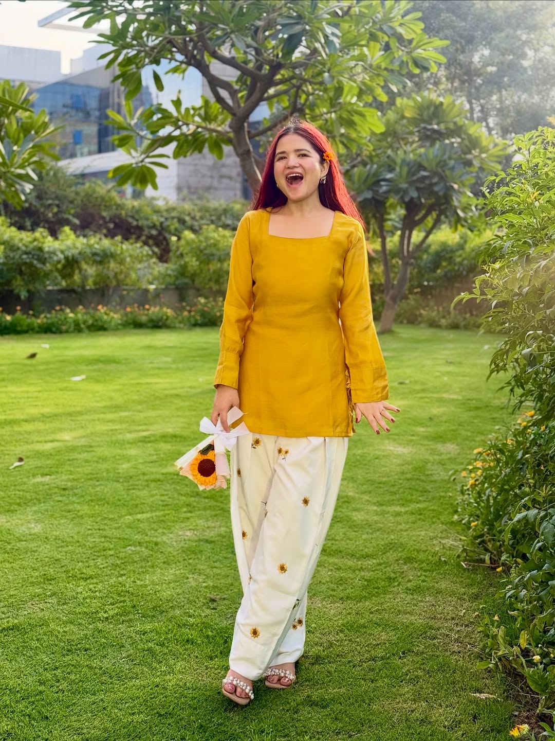Sunflower Farshi suit