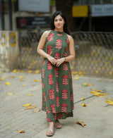 Green print co-ord set