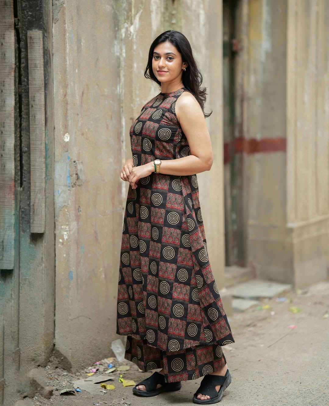 Black helter co-ord set