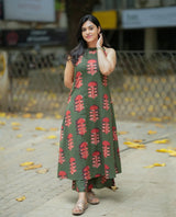 Green print co-ord set