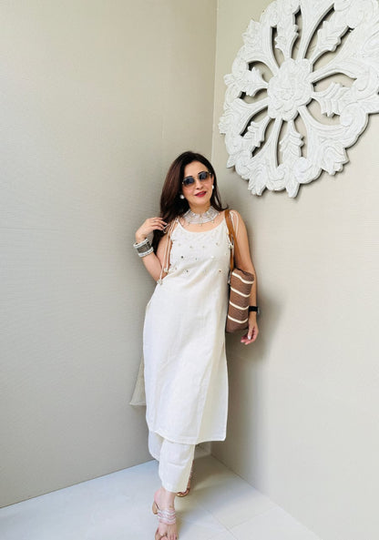 Gleam Hand Mirror Kurta Set
